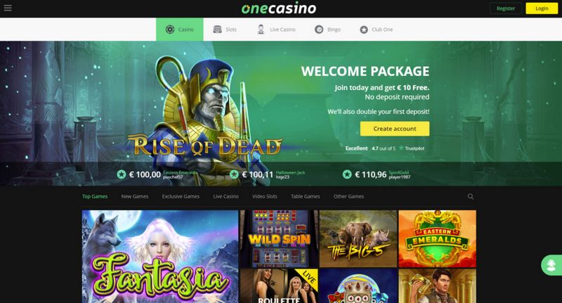 Reseña de One Casino Online Reseña de One Casino Online